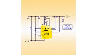 Der LT8709: ein Synchron-PWM-Controller für Abwärts- und Aufwärtswandler sowie Inverterschaltungen mit negativen Eingangsspannungen (Bild: Linear Technology)