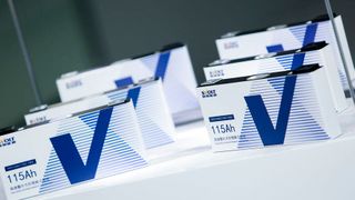 Svolt produziert zunächst zwei Größen der NMX-Batterien (115 Ah und 226 Ah), die zu 75 Prozent aus Nickel und 25 Prozent aus Mangan bestehen. (Bild: Svolt)