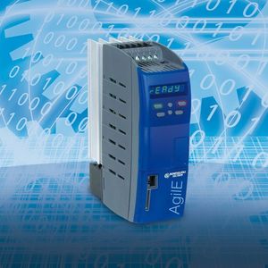 Die kleinste Baugröße des Umrichters AgilE mit 0,25 bis 2,2 kW empfohlener Motorleistung.