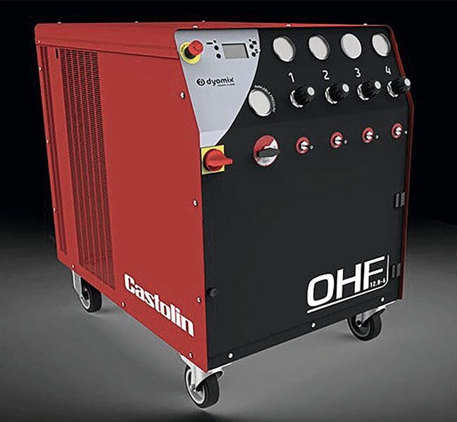 Les générateurs de gaz OHF produisent à l'infini un carburant propre et performant à partir d'hydrogène et d'oxygène. (Castolin Eutectic)