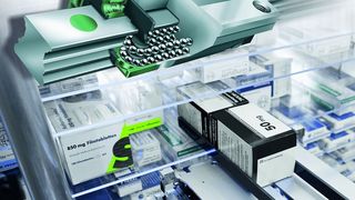 Allein in Deutschland laufen etwa 2000 Medikamenten-Kommissioniersysteme von Care-Fusion|Rowa, weltweit sind es etwa 4500. (Bild: Schaeffler)