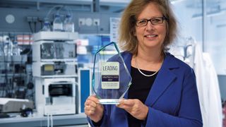 Alexandra Knauer freut sich über die Auszeichnung „Leading Employers Deutschland 2019“. (Knauer)