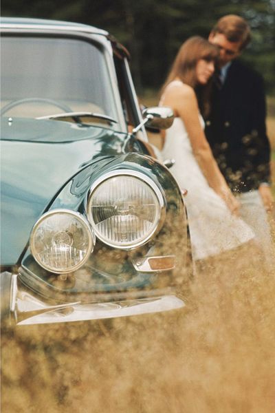 Romantik pur: Werbung für die Citroën DS 21 im Jahr 1967. (Foto: Citroën )