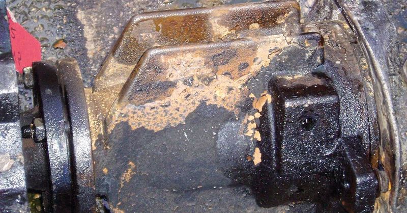 Leckage an Pumpe (Bild: Ness)