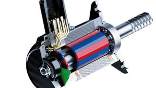 Bürstenloser Gleichstrommotor (BLDC-Motor) für die vollvariable Ventilsteuerung. (Sonceboz)