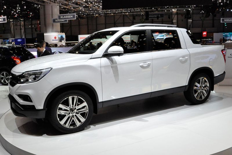 Ebenfalls in Genf zu sehen war der neue Musso. (Wehner / kfz-betrieb)