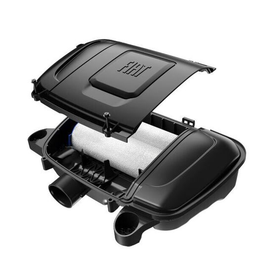 Das neue Filtergehäuse ist 30 Prozent leichter als die bisherige Variante mit Plattenfilter.(Bild:  UFI)