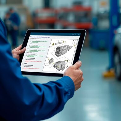 Mit ErWin erhalten Nutzer vollen Zugriff auf die Original-Reparatur-, Wartungs- und Diagnoseinformationen von acht Marken aus dem Volkswagen-Konzern. (Bild: Volkswagen Group Info Services )