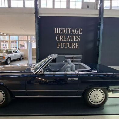 Erbe schafft Zukunft: Unter diesem Motto steht auch die Neueröffnung des Mercedes-benz Classic Center in Fellbach – ein Meilenstein für Mercedes-Benz Heritage.  (Bild: Dominsky – VCG)