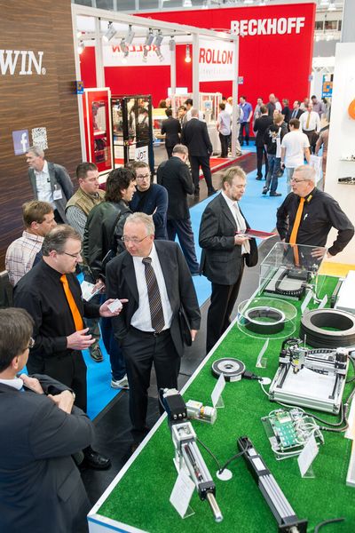 Rückblick: Impressionen von der Automatica 2012. (Bild: Messe München)