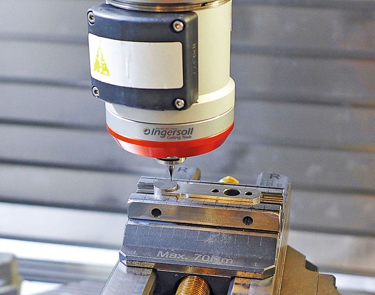 Die HSM-Jet-Spindel Typhoon  von Ingersoll im Einsatz.  (Ingersoll)