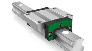 Die Profilschienenführungen KLLT passen sich gut an Unterkonstruktionen mit geringen Formfehlern an, wie sie häufig in Handlingachsen und der Montageautomation auftreten.  (Bild: Schaeffler)