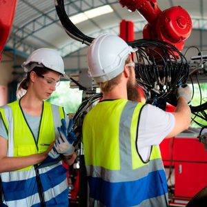 Frauen im technischen Sektor brechen traditionelle Grenzen. Sie sind keine Seltenheit mehr, bleiben jedoch noch unterrepräsentiert.(Bild:  WOSUNA / Shutterstock)