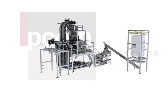 Der Förderer transportiert kleine Mengen an Pulvern und Granulaten, ohne dass besondere Maßnahmen für den Explosionsschutz nötig sind.(Bild:  Poeth)