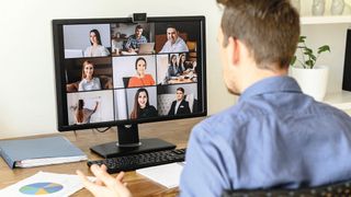 Videokonferenzen gehören derzeit zum beruflichen Alltag (Вадим Пастух - stock.adobe.com)