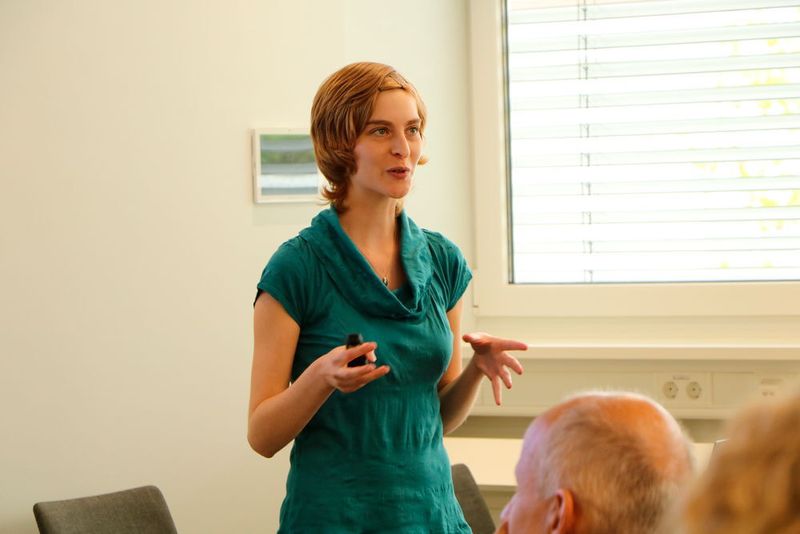 Um die Potentiale von Augmented Reality im industriellen Umfeld ging es im Vortrag von Ronja Scherz von der Centigrate GmbH.  (B. Richter / konstruktionspraxis)