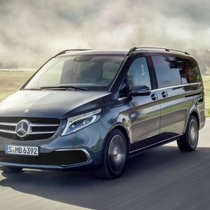Platz eins bei den Großraum-Vans im Oktober 2022: Mercedes V-Klasse, 1.931 Neuzulassungen.(Bild:  Daimler)