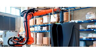 Mithilfe von Robotern lassen sich großformatige Bauteile effizient und materialsparend additiv fertigen – ein Trend in der Welt des 3D-Drucks. (Bild: Caracol)