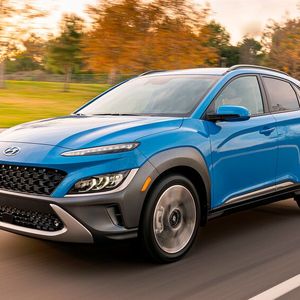 Doch den Kona gibt es auch als Verbrenner.(Bild:  Hyundai)