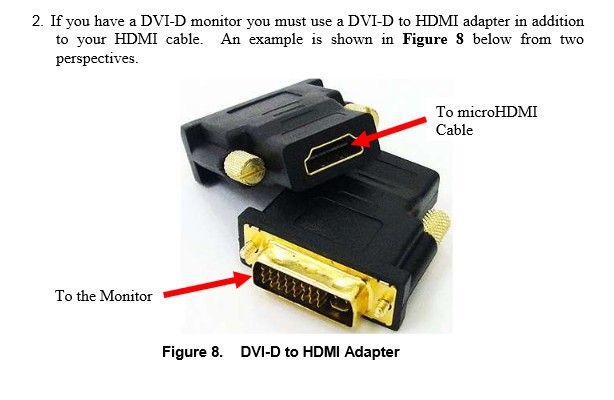 Beaglebone Black:  DVI-D-Monitore erfordern einen DVI-D-to-HDMI-Adapter (Bild: TI / beagleboard.org)