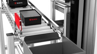 Der I-Placer wird exklusiv auf der Logimat 2017 vorgestellt (Würth Industrie Service)