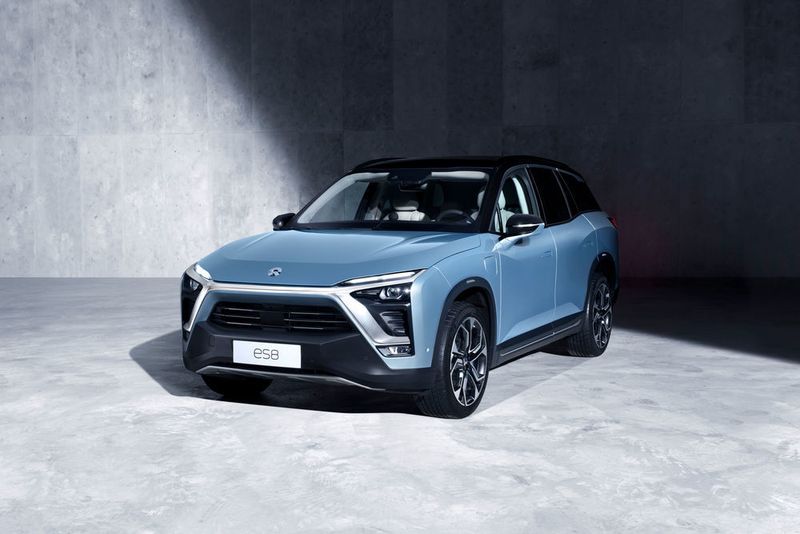 Der NIO ES8 ist ein Elektro-SUV mit sieben Sitzplätzen. (NIO)