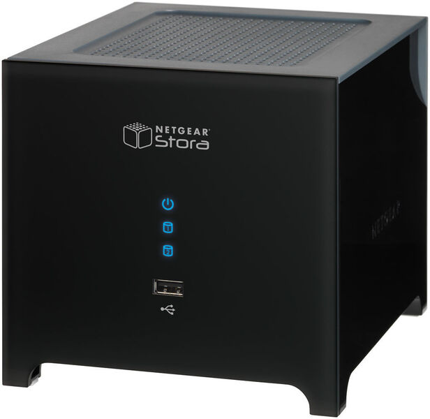 Netgear Stora MS2110 hat ein Terabyte Speicherkapazität sowie einen Slot für eine zusätzliche Festplatte. (Archiv: Vogel Business Media)