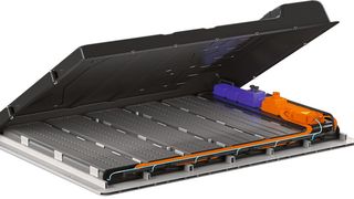 Batteriegehäuse aus glasfaserverstärktem Epoxid-SMC.  (Bild: Lorenz Kunststofftechnik)