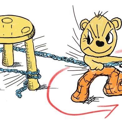 Based on field experiments and computer simulations, the authors demonstrate how the successful wrapping process can occur in two phases. (Source: Mattheck)