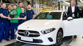 Nach dem Standort Rastatt produziert Daimler die A-Klasse nun auch im Mercedes-Benz Werk Kecskemét in Ungarn. (Daimler)