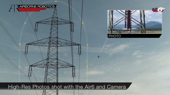 bis zu 40 Megapixeln ... (Airborne Robotics)
