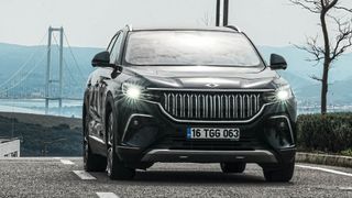 Mit einer Länge von 4,60 Metern tritt der T10X gegen Konkurrenzmodelle wie den VW ID.4 oder den Skoda Enyaq an. (Bild: SP-X/Benjamin Bessinger)