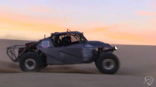 Das EV 1 ist der erste elektrisch angetriebene Rennwagen für Baja-Rennen (Bildquelle: SRI, SRD, EV West)