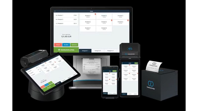 ready2order bietet eine Registrierkassen-App für alle gängigen Systeme an. (Bild:  ready2order GmbH)