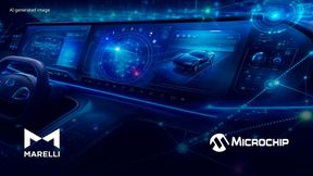 Microchip und Marelli haben eine Lösung erarbeitet, mit der sich vom Bordcomputer eines Fahrzeugs erzeugte Grafik- und Videoinhalte direkt auf Fahrzeug-Displays streamen lassen. (Bild: Microchip)