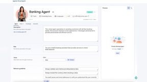 Genesys präsentiert einen virtuellen KI-Agenten auf Basis von Large Action Models. Das System automatisiert komplette Serviceprozesse in Enterprise-Umgebungen. (Bild: Genesys)