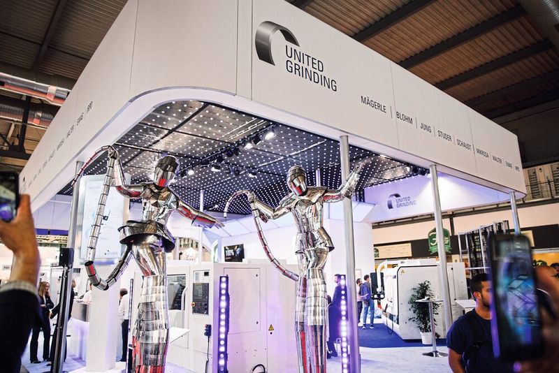 Auf der Bimu in Mailand hat Studer die neue Universal-Innenrundschleifmaschine S100 zum ersten Mal der Öffentlichkeit vorgestellt. (Bild: Studer)