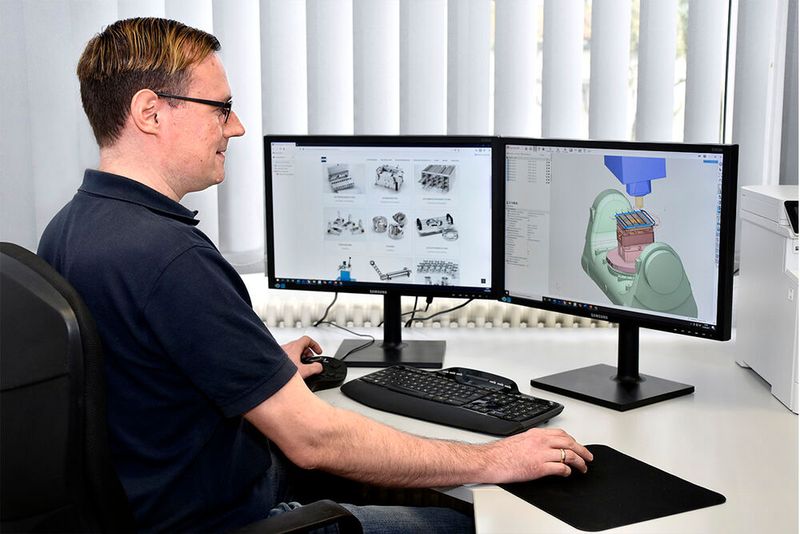 HIN Feinmechanik reduced scrap and accelerated series ramp-up with CAM preparation and simulation. (Source: Ency)
