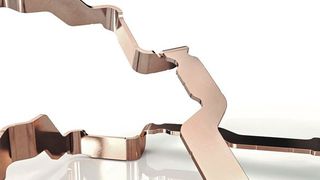 Stromschiene E-Booster für Porsche Taycan, das erste Auto mit 800 Volt Batteriespannung. Gefertigt von Kleiner. (Bild: Kleiner)