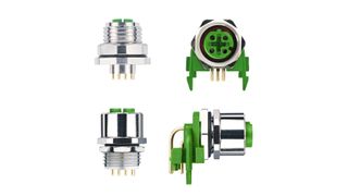 Reflowfähige Flansche für die Geräteanschlusstechnik sind ebenfalls Teil des Produktportfolios namens „Rail Approved“. (Bild: ESCHA Bauelemente GmbH)