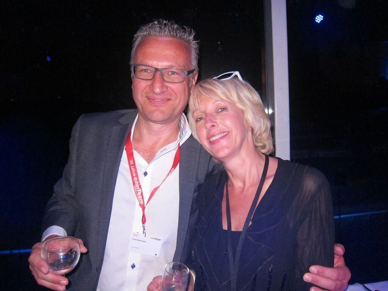 Ernst Estermaier, Convx und Silvia Habeck, comTeam. (Vogel IT-Medien)