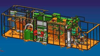 Für Projektierung, Vorentwicklung, Konstruktion, Überprüfung und CNC-Programmerstellung an den weltweiten Entwicklungs- und Produktionsstandorten kommen Plant Simulation, NX und Teamcenter mit bidirektionaler ERP-Integration zum Einsatz. (Bild: Grob)