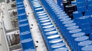 Schütz erweitert im holländischen Moerdijk die Produktion von Stahlfässern. (Schütz) (Archiv: Vogel Business Media)