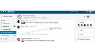 Die Kommunikation und Kollaboration verschiedener Teams und Mitarbeiter deckt Atlassian mit verschiedenen Tools wie HipChat ab. (Atlassian)