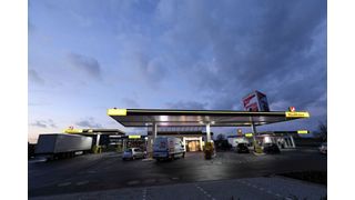In den nächsten Monaten entsteht auf dem Gelände der Westfalen-Tankstelle Münster-Amelsbüren eine LNG-Tankstelle für Lkw. (Westfalen)