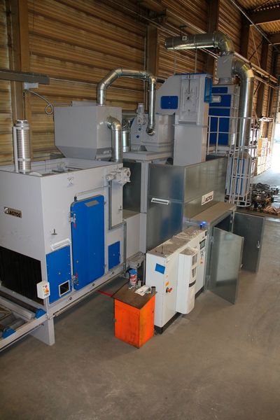 Die neue Agtos-Strahlanlage bei Bot nimmt Werkstücke bis zu 1500 mm Breite und 1000 mm Höhe auf. (Itasse)