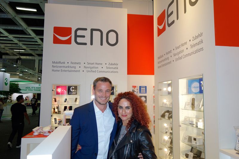 Besa, IT-BUSINESS, mit dem neuen ENO-GF, Sven Hollemann. (Bild: IT-BUSINESS)