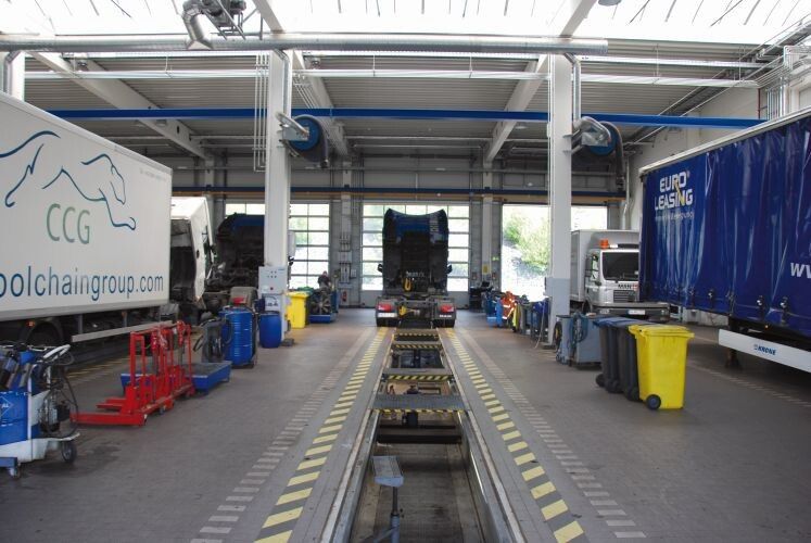 Sauberkeit in der Werkstatt trägt nicht nur zu zufriedenen Kunden bei, auch die Mitarbeiter fühlen sich wohler. (Foto: Wenz)