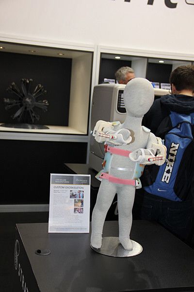 Nicht weniger eindrucksvoll erwiesen sich die Druckergebnisse am Stand von Mojo: ... (Bild: Sonnenberg)