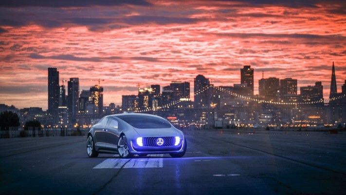 Mercedes-Benz F 015 Luxury in Motion in San Francisco 2015  (Mercedes-Benz)